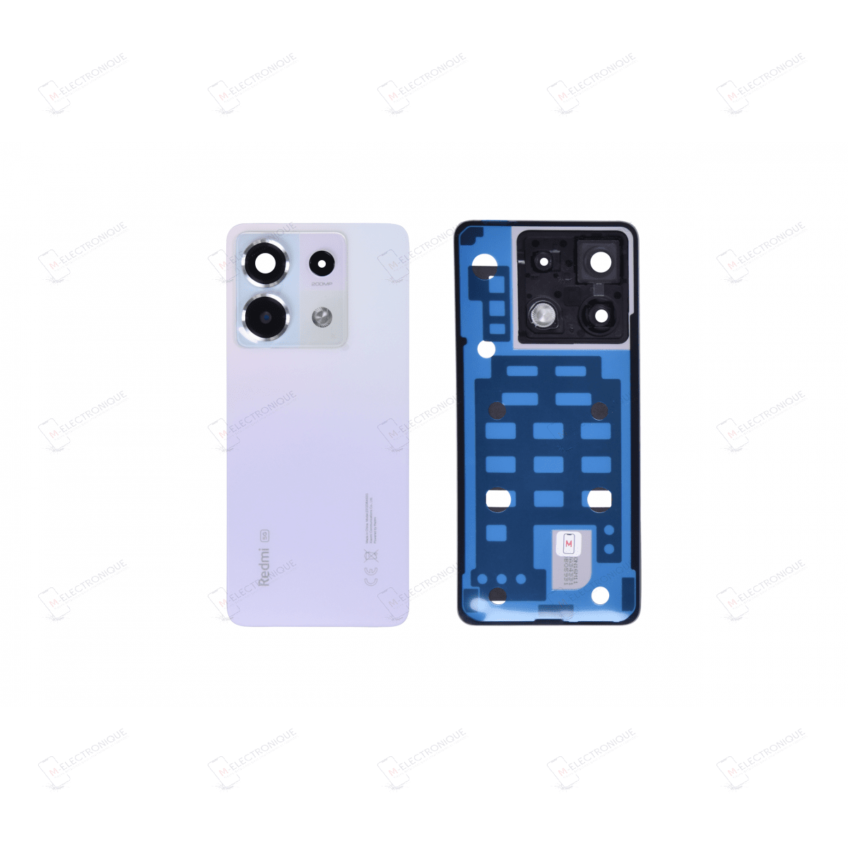 VITRE ARRIERE VIOLET XIAOMI REDMI NOTE 13 PRO 5G