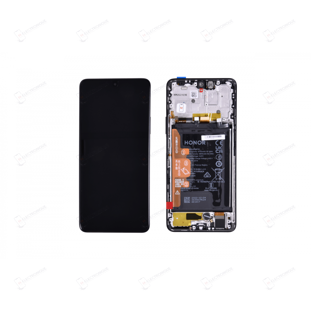 ECRAN NOIR HONOR MAGIC4 LITE / X9 5G
