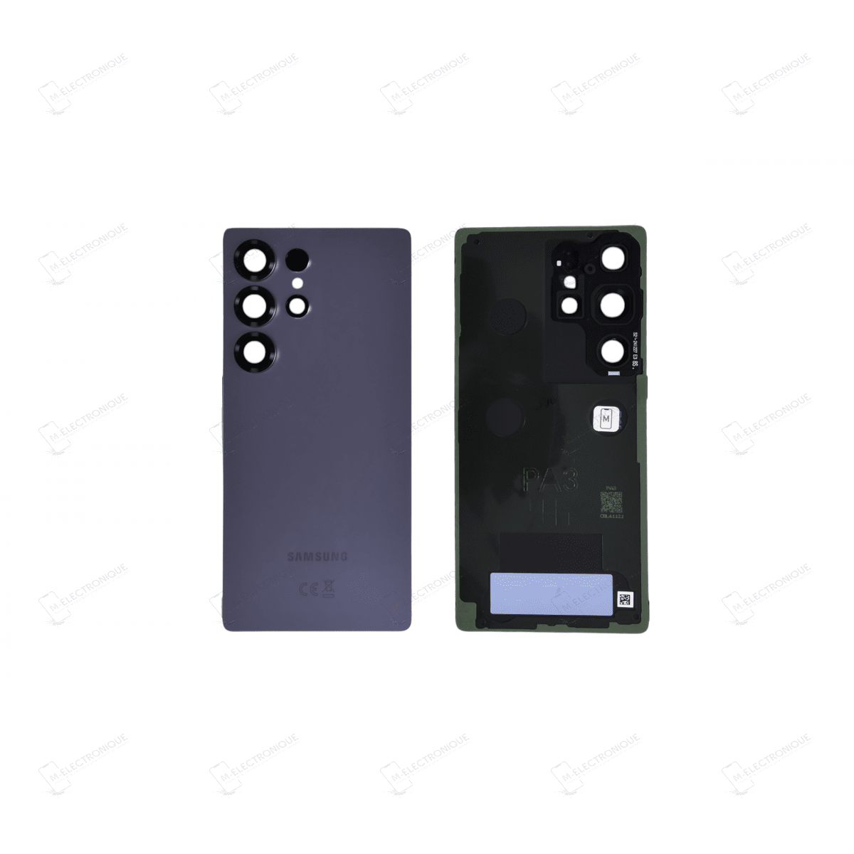 VITRE ARRIERE BLEU TITANE SAMSUNG GALAXY S25 ULTRA