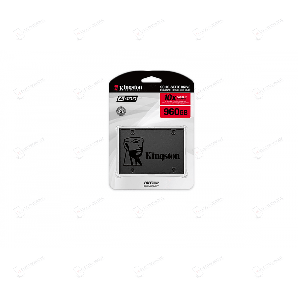 DISQUE DUR SSD SATA 2.5" KINGSTON A400 960GO