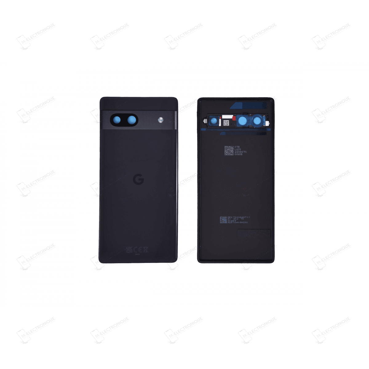 CACHE ARRIERE NOIR CHARBON GOOGLE PIXEL 7A