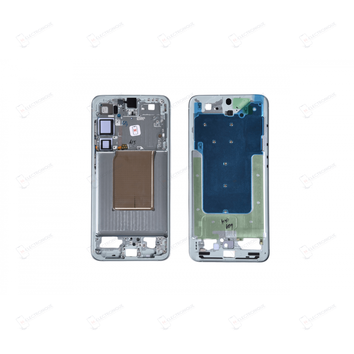 CHASSIS VERT D'EAU SAMSUNG GALAXY S25+