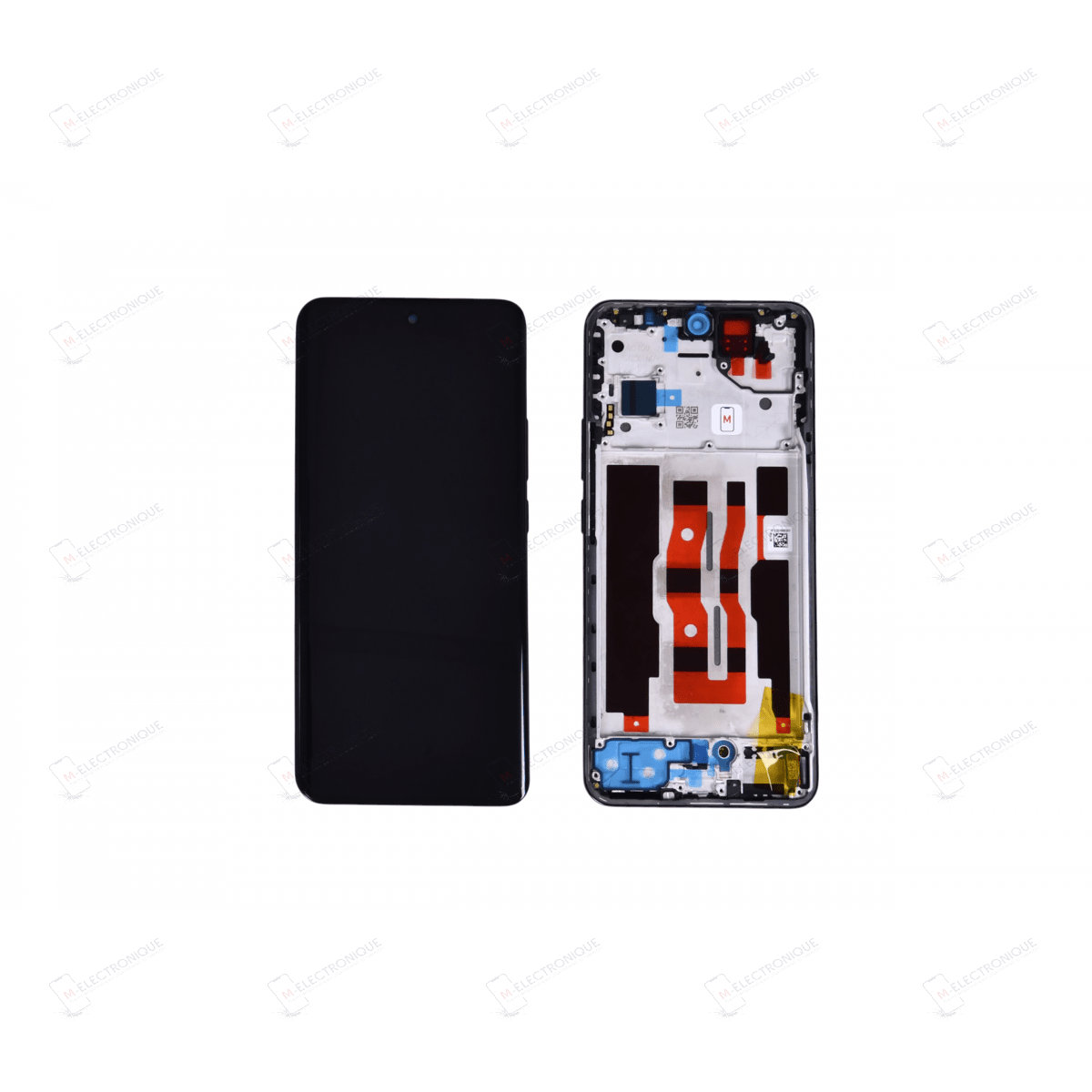 ECRAN NOIR SCINTILLANT OPPO RENO12 5G