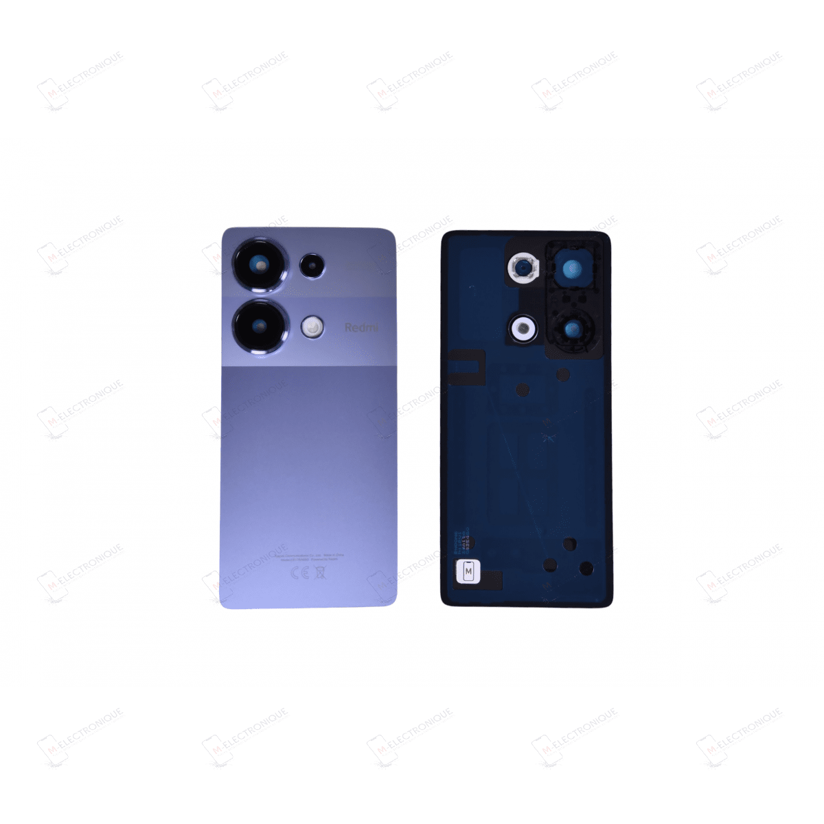 VITRE ARRIERE VIOLET XIAOMI NOTE 13 PRO 4G