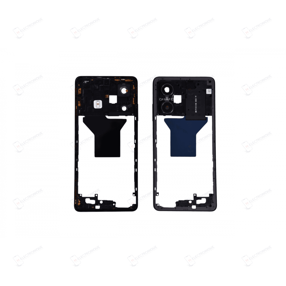 CHASSIS NOIR XIAOMI REDMI NOTE 12 PRO 5G