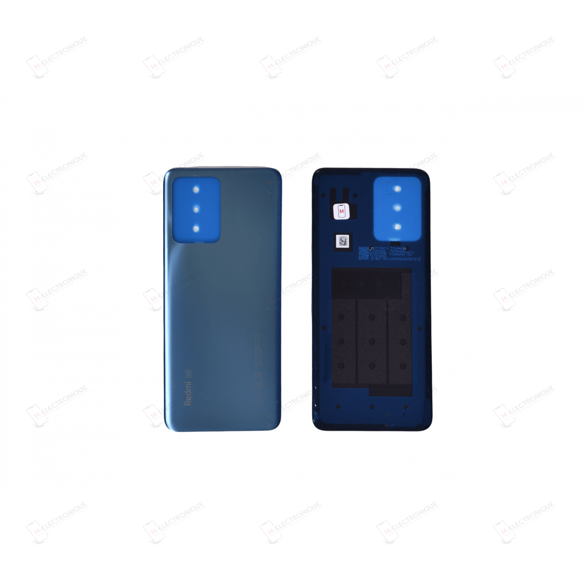 CACHE ARRIERE BLEU GIVRE XIAOMI REDMI NOTE 12 5G