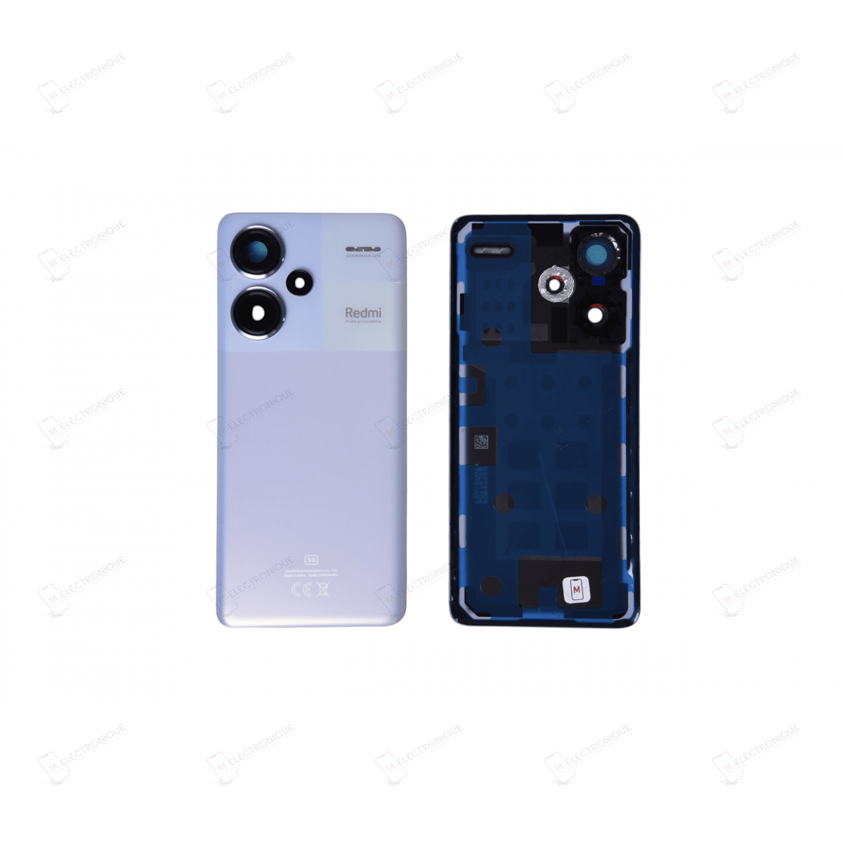 VITRE ARRIERE VIOLET XIAOMI REDMI NOTE 13 PRO+