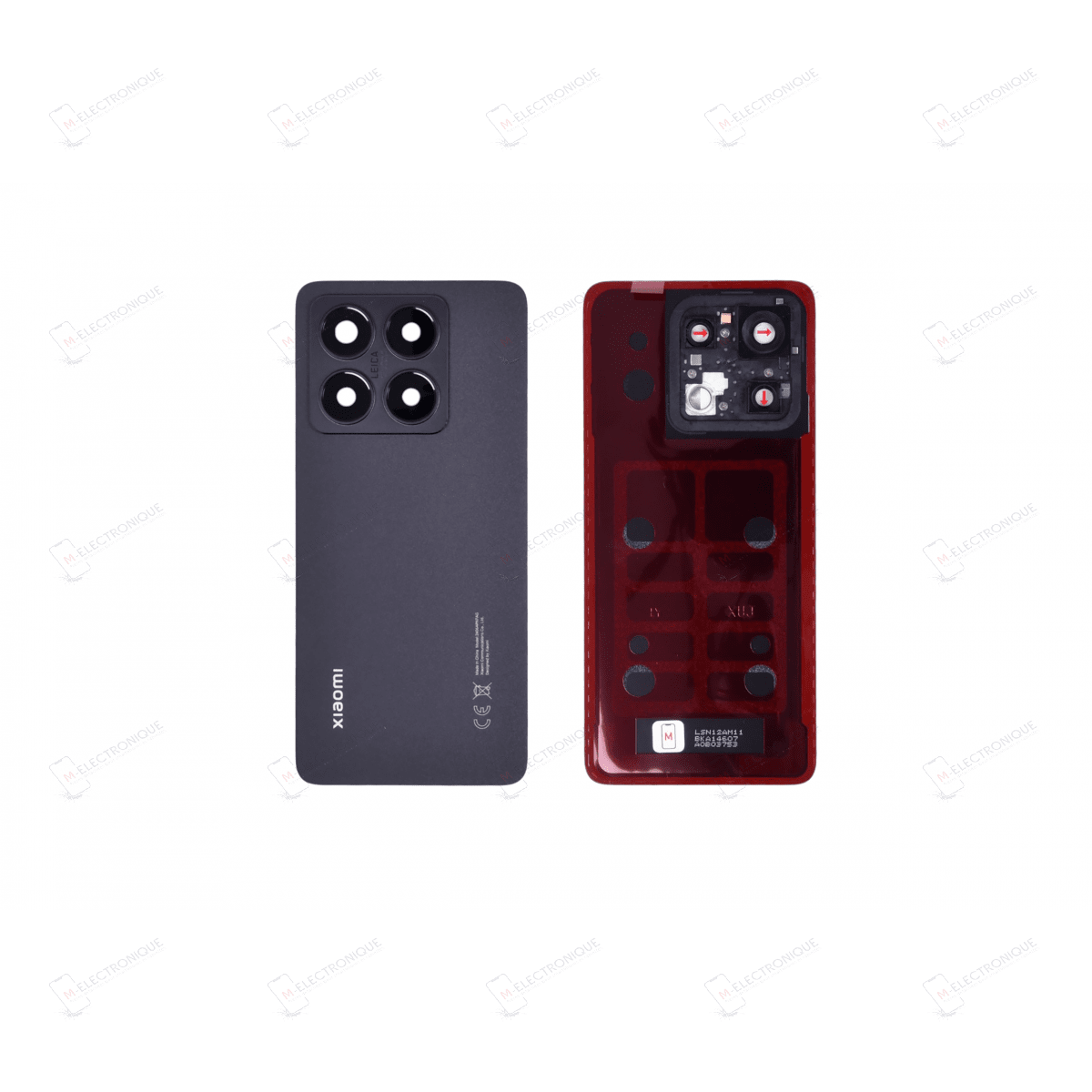 VITRE ARRIERE NOIR TITANE XIAOMI 14T