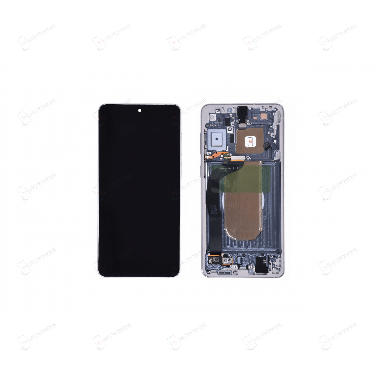 ECRAN ARGENT TITANE SAMSUNG GALAXY S25 EDGE
