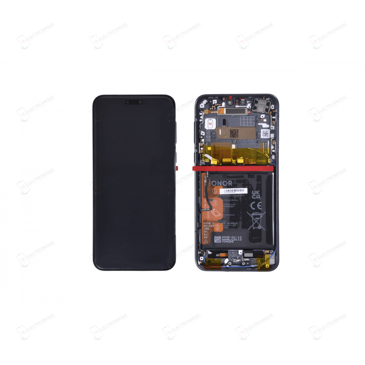 ECRAN NOIR AVEC BATTERIE HONOR MAGIC7 PRO