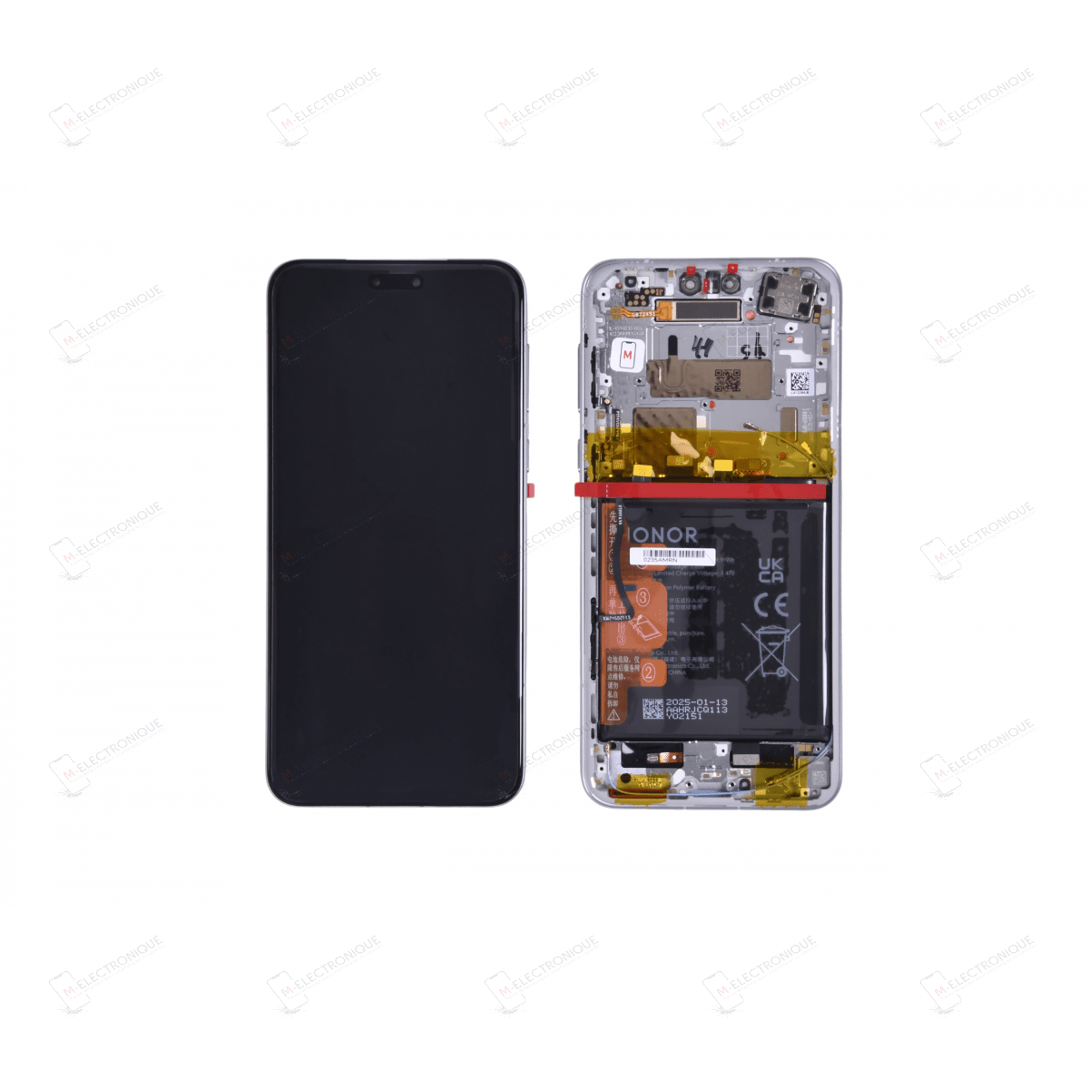 ECRAN AVEC BATTERIE LUNAR SHADOW GREY HONOR MAGIC7 PRO