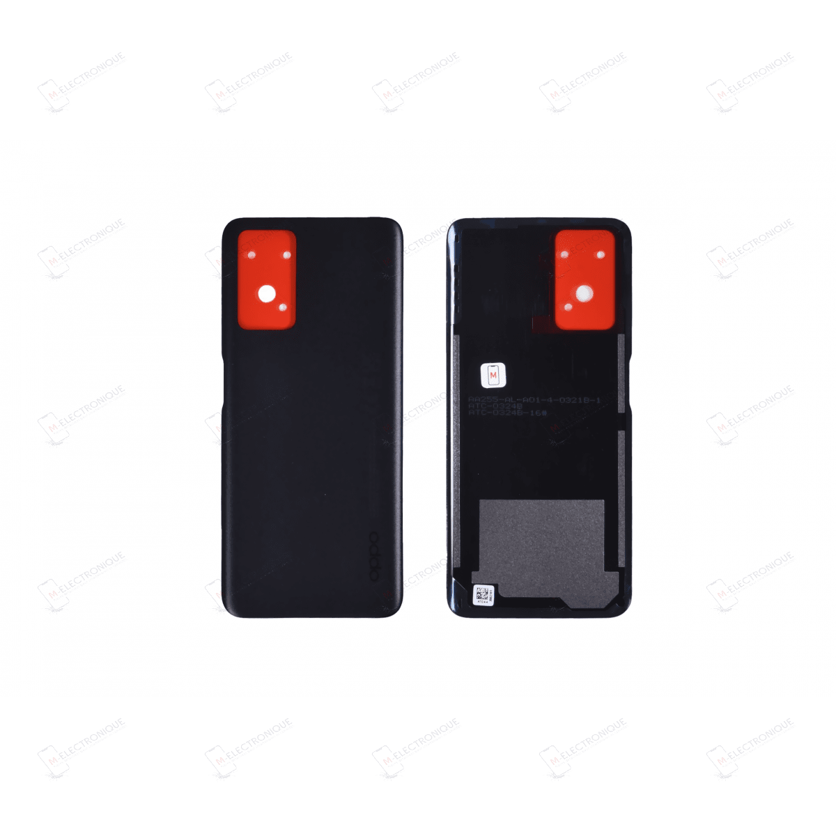 CACHE ARRIERE STARRY BLACK OPPO A96 / A76