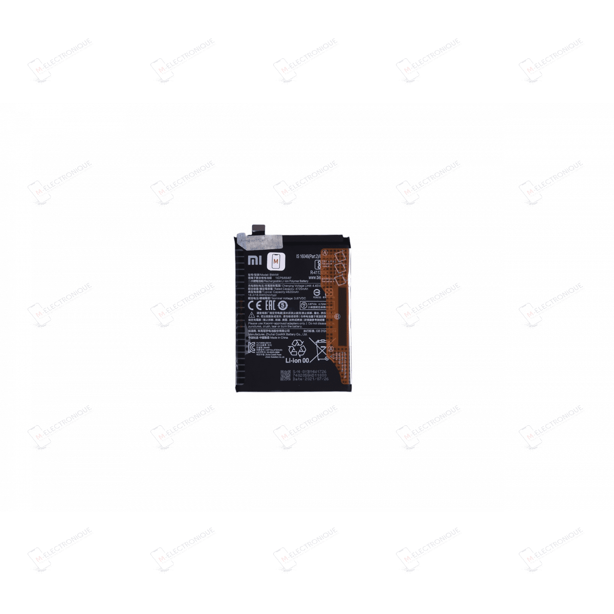BATTERIE XIAOMI MI 10T LITE 5G