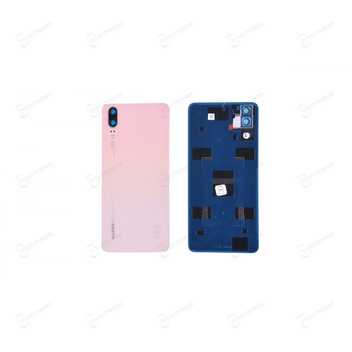 VITRE ARRIERE ROSE HUAWEI P20