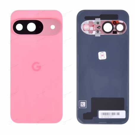 VITRE ARRIERE ROSE PIVOINE GOOGLE PIXEL 9