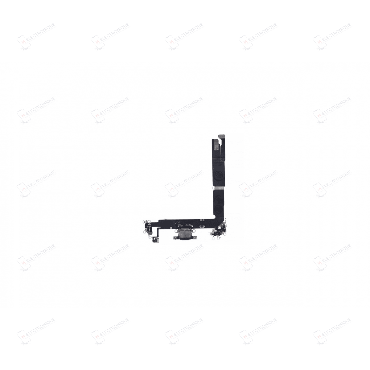 CONNECTEUR DE CHARGE NOIR ORIGINAL IPHONE 16 PLUS
