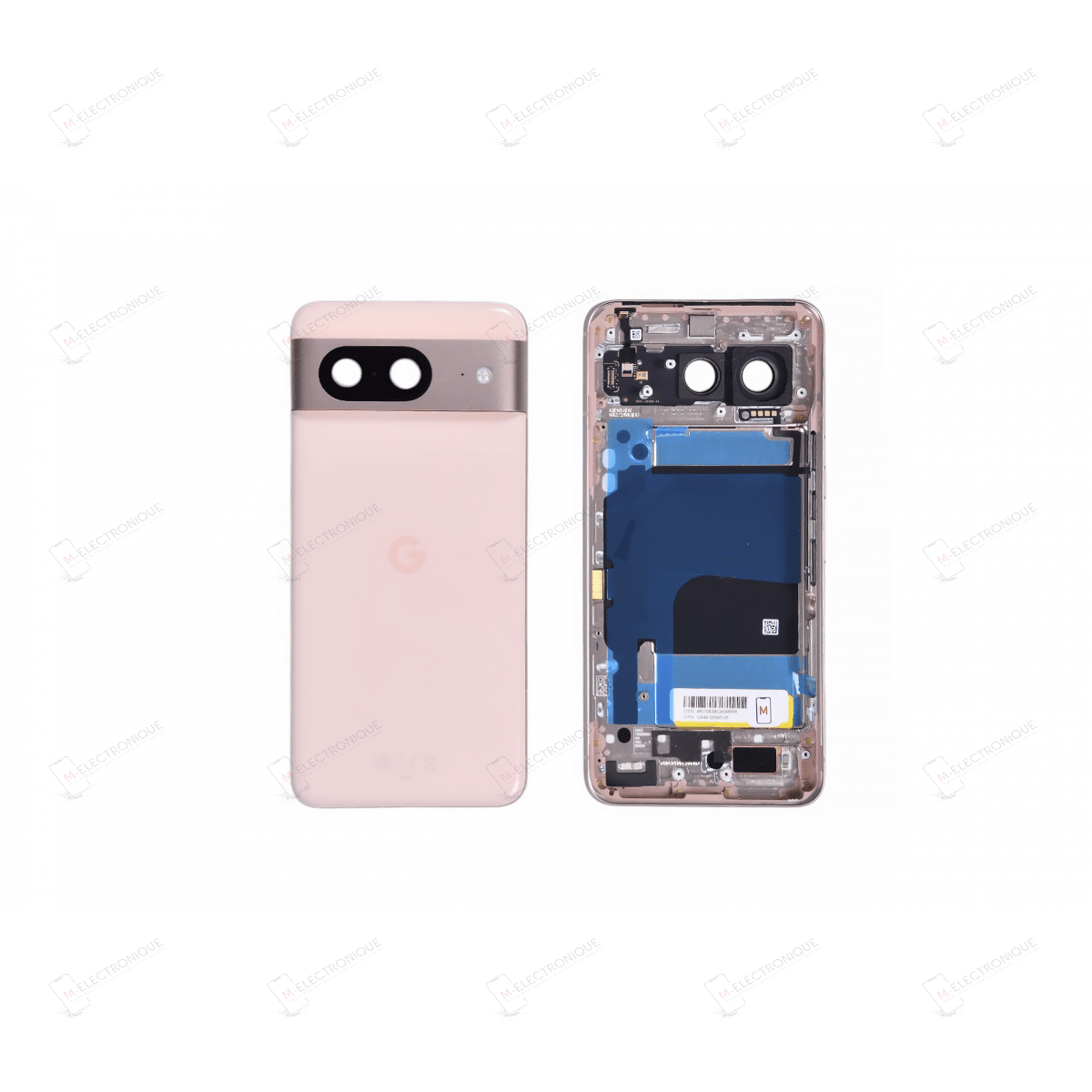 VITRE ARRIERE ROSE GOOGLE PIXEL 8