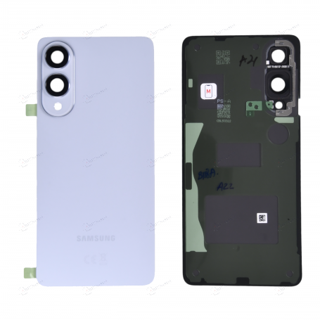 VITRE ARRIERE BLEU CLAIR TITANE SAMSUNG GALAXY S25 EDGE