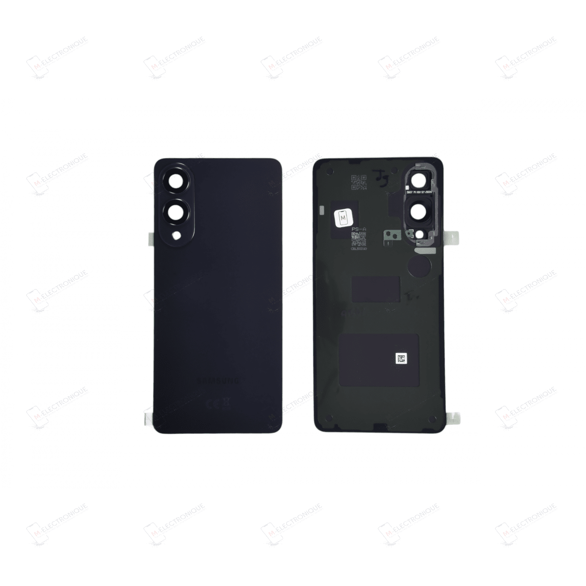 VITRE ARRIERE NOIR ABSOLU TITANE SAMSUNG GALAXY S25 EDGE
