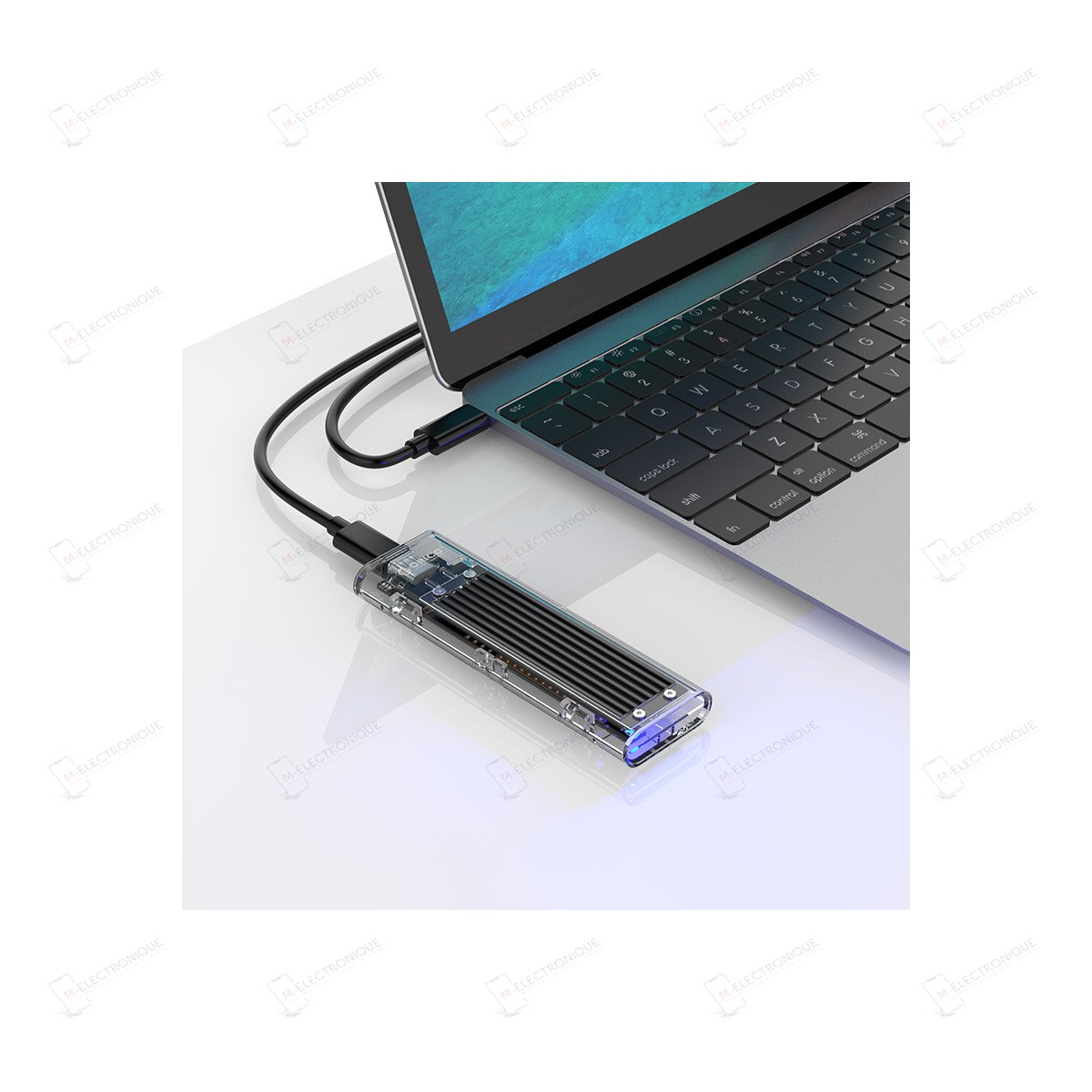 BOITIER DISQUE DUR SSD NVME ORICO TCM2-C3