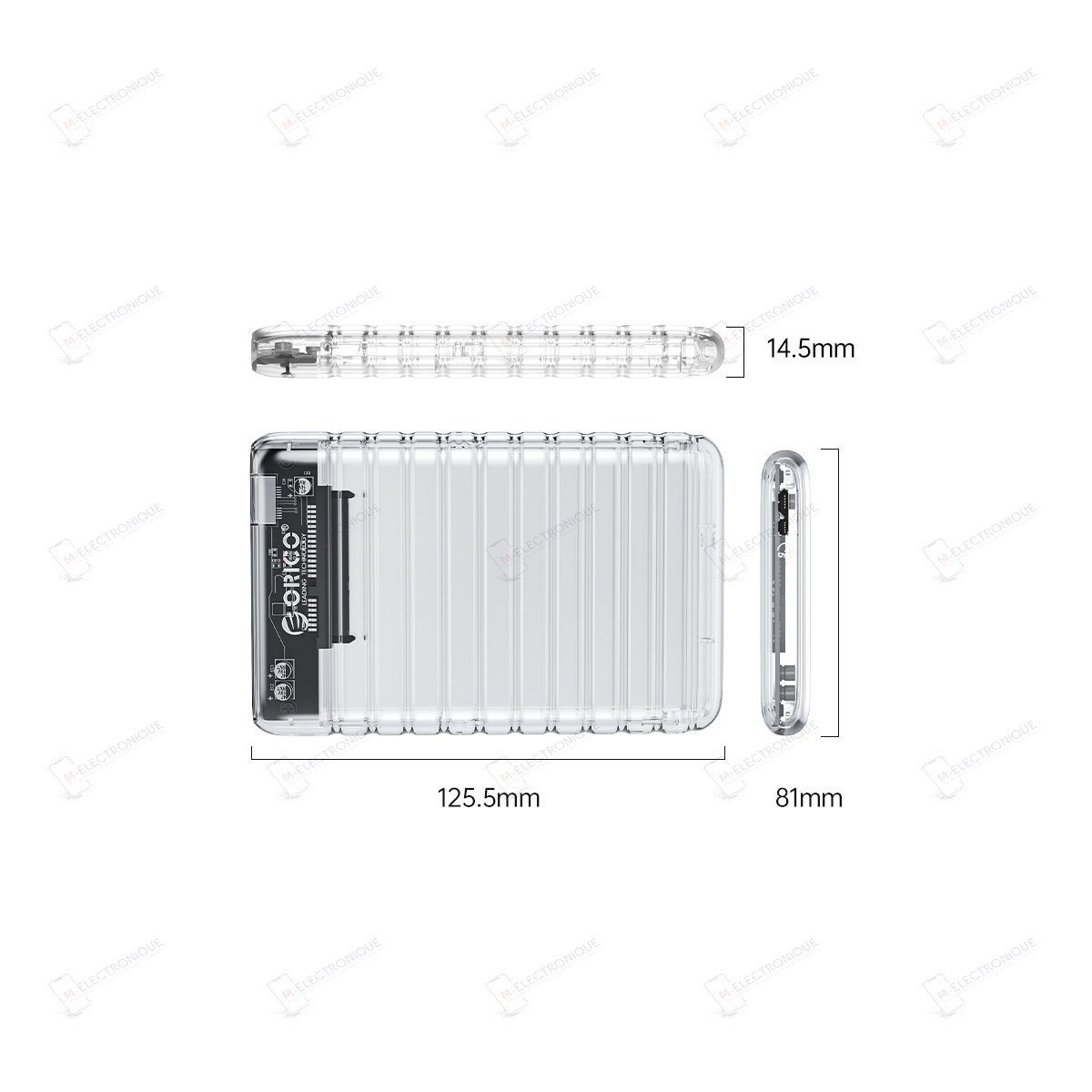BOITIER DISQUE DUR SSD 2.5" ORICO 2139U3-V1