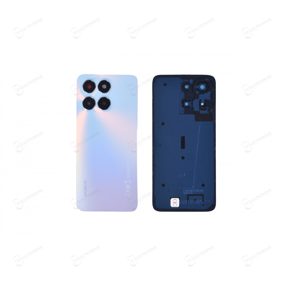 CACHE ARRIERE SKY SILVER HONOR X6A