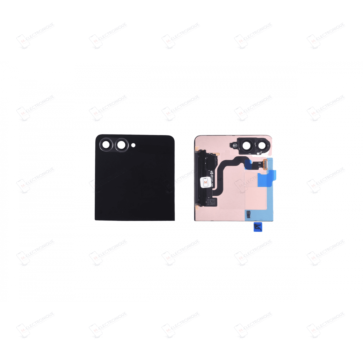 VITRE ARRIERE NOIR + LCD SAMSUNG GALAXY Z FLIP 7