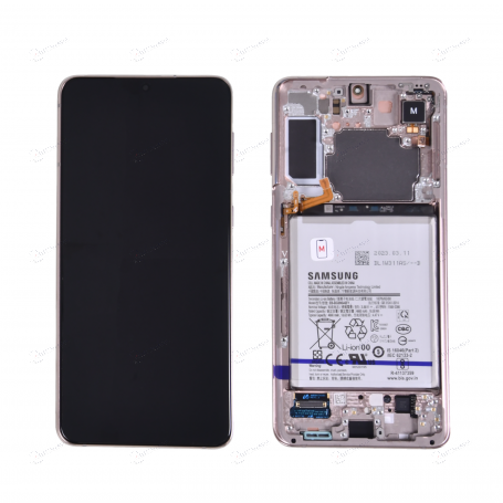 ECRAN VIOLET AVEC BATTERIE SAMSUNG GALAXY S21+