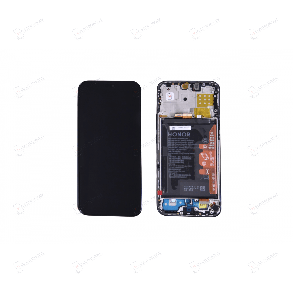 ECRAN AVEC BATTERIE MIDNIGHT BLACK HONOR X8C