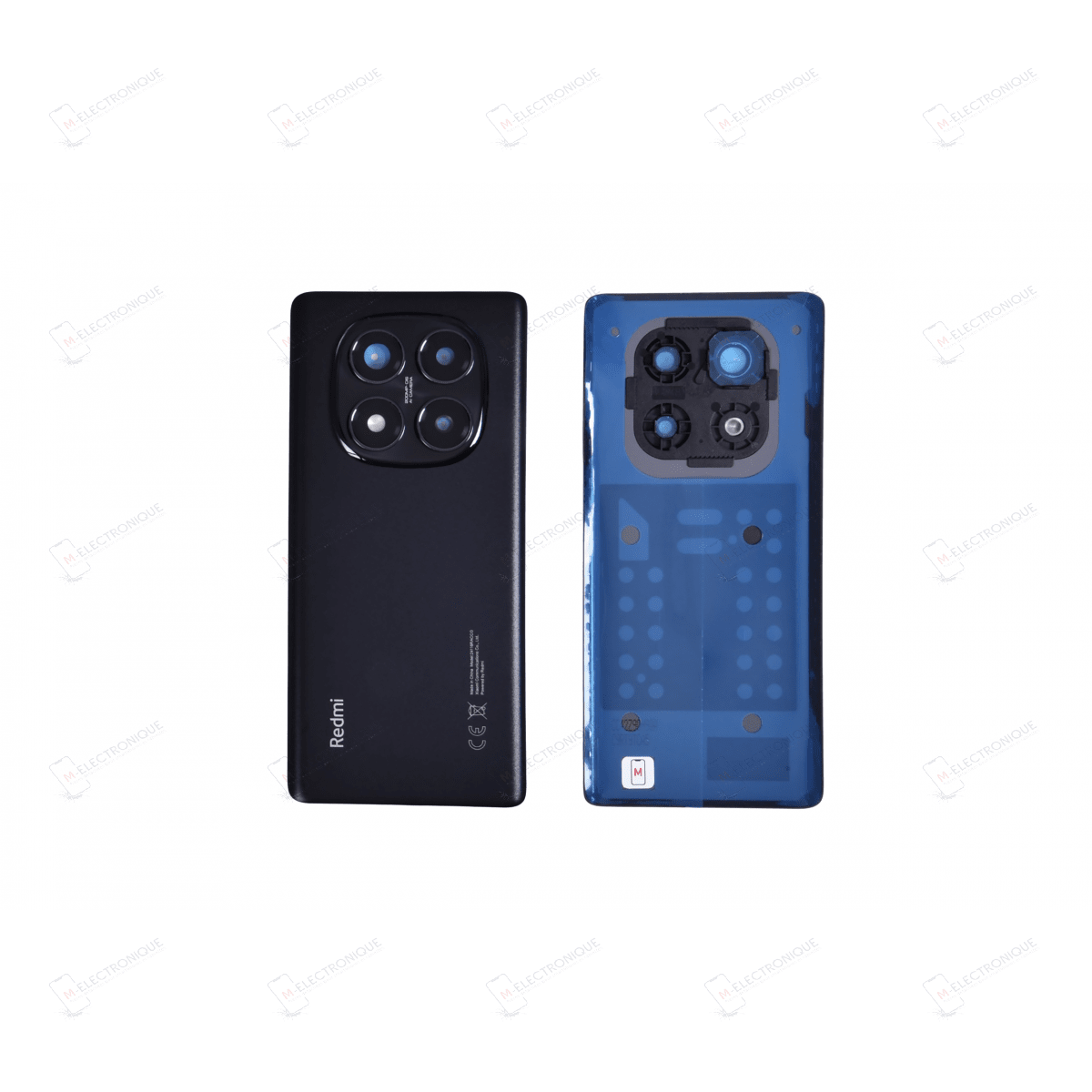 CACHE ARRIERE NOIR XIAOMI REDMI NOTE 14 PRO 4G