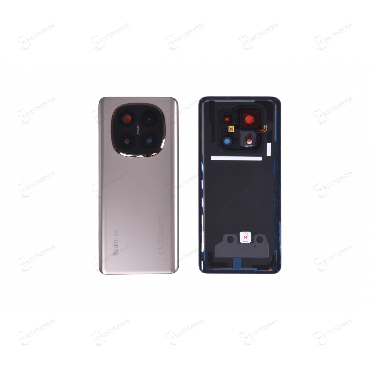 VITRE ARRIERE GOLD XIAOMI REDMI NOTE 14 PRO+ 5G