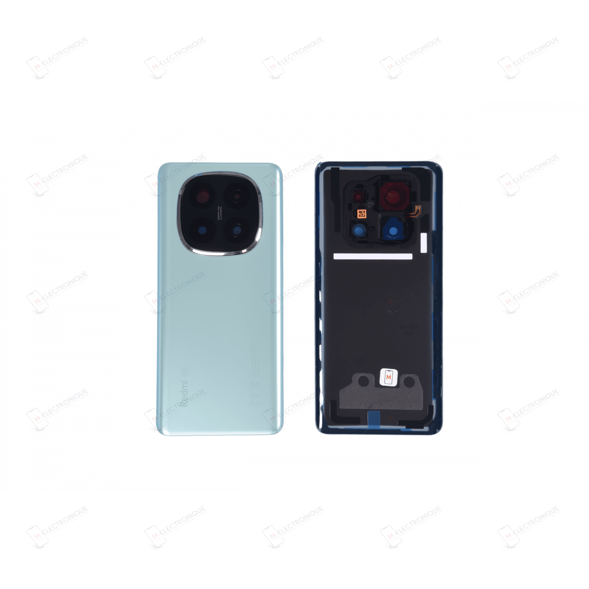 VITRE ARRIERE BLEU XIAOMI REDMI NOTE 14 PRO+ 5G