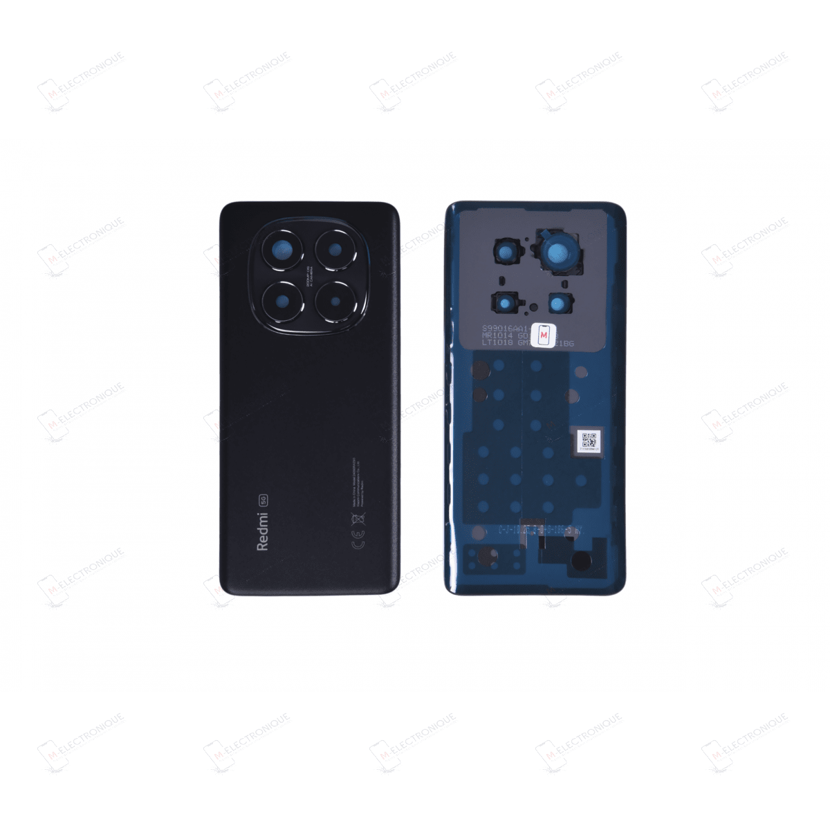 CACHE ARRIERE NOIR XIAOMI REDMI NOTE 14 PRO 5G