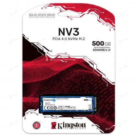 DISQUE DUR SSD NVME NV3 M.2 KINGSTON 500GO