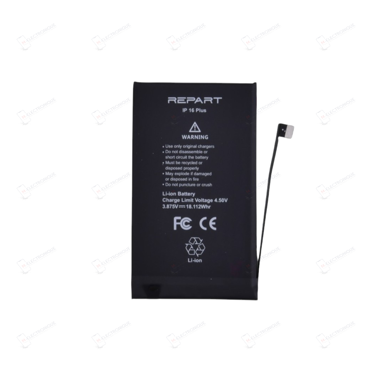 BATTERIE (TI) REPART IPHONE 16 PLUS