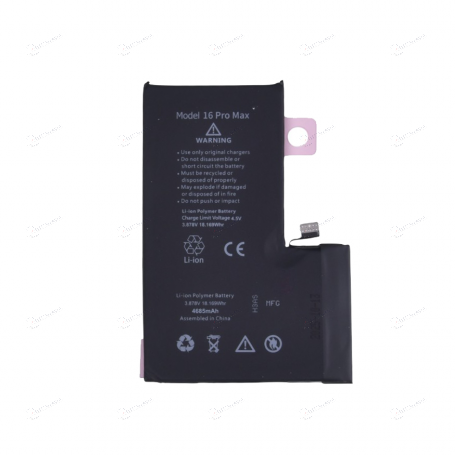 BATTERIE TI IPHONE 16 PRO MAX