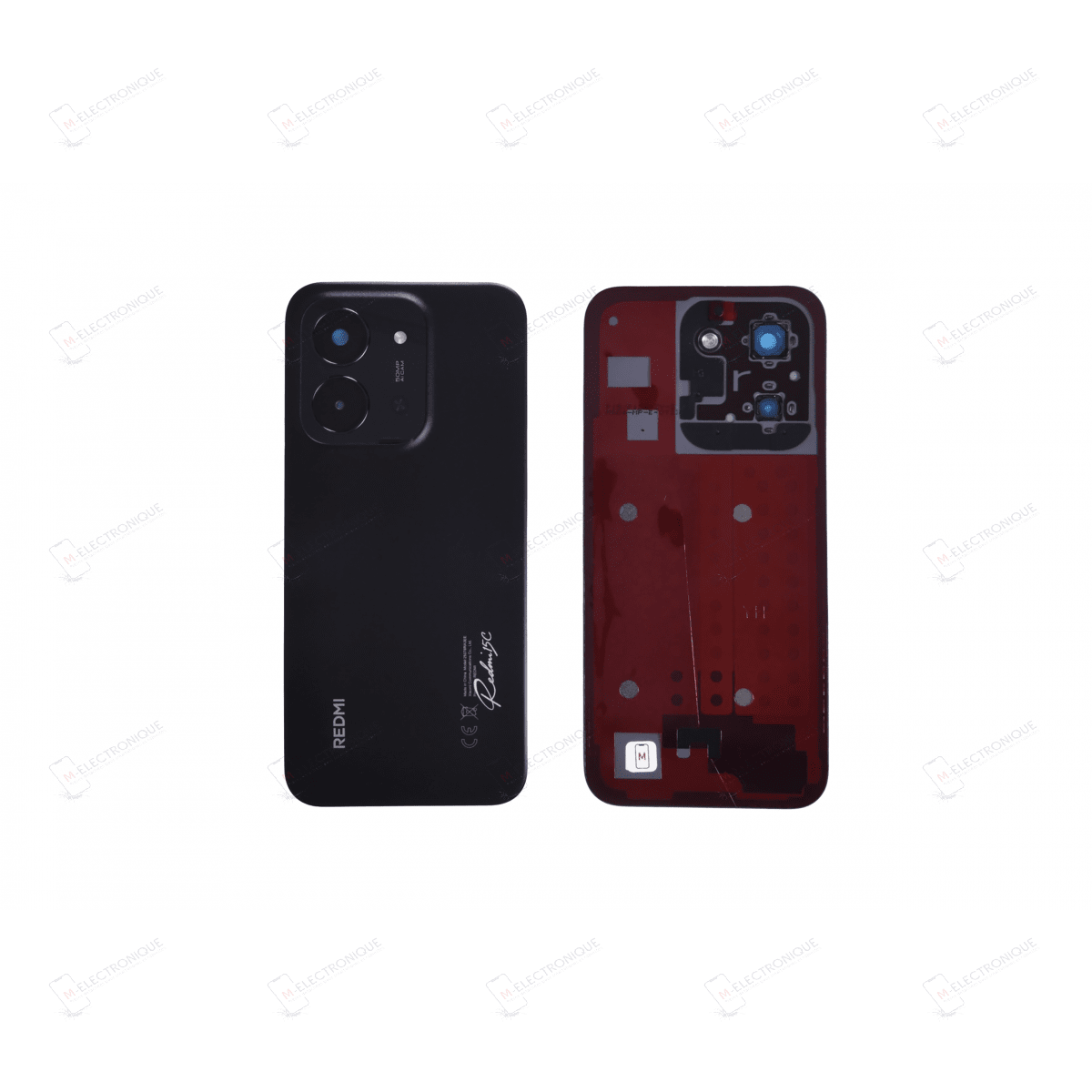 CACHE ARRIERE NOIR XIAOMI REDMI 15C