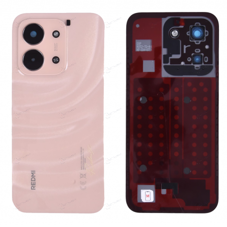 CACHE ARRIERE ROSE XIAOMI REDMI 15C
