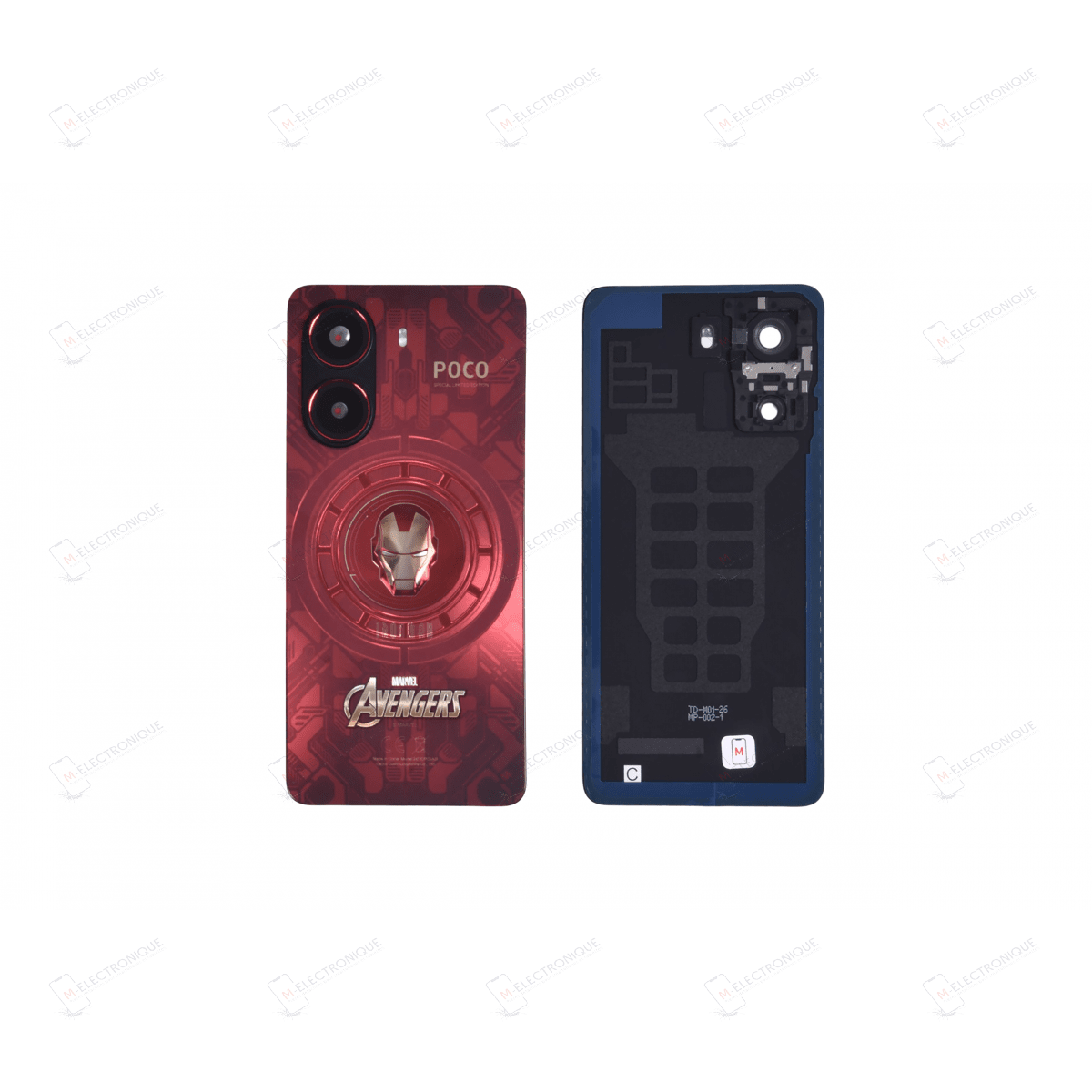 CACHE ARRIERE ROUGE XIAOMI POCO X7 PRO 5G