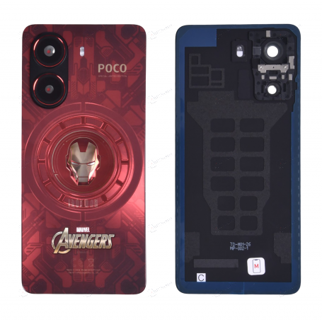 CACHE ARRIERE ROUGE XIAOMI POCO X7 PRO 5G