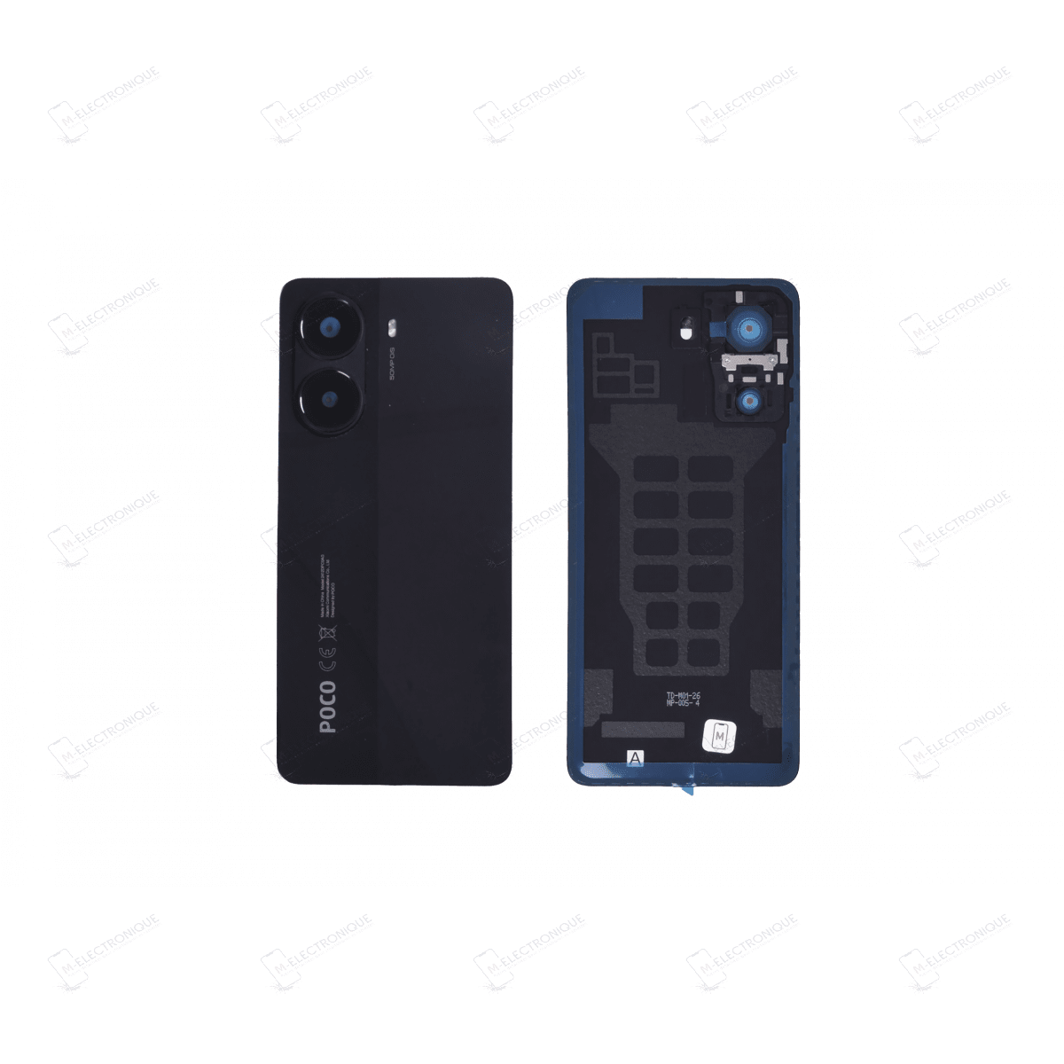 CACHE ARRIERE NOIR XIAOMI POCO X7 PRO 5G