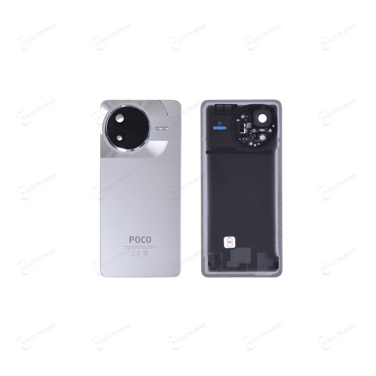 VITRE ARRIERE SILVER XIAOMI POCO F7 PRO 5G