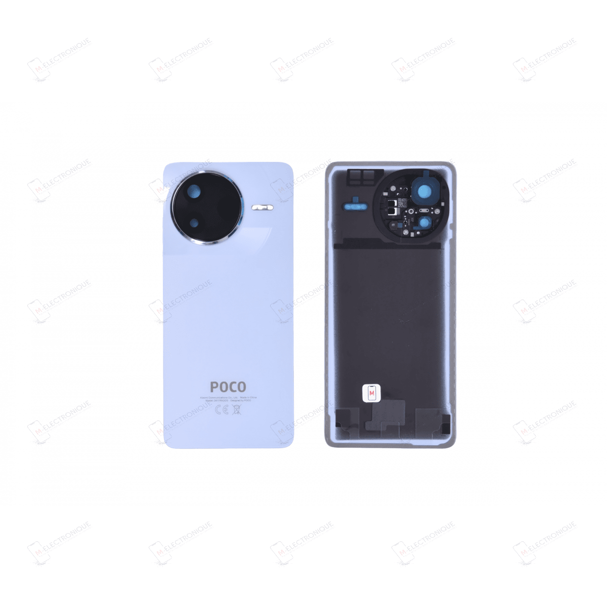 VITRE ARRIERE BLEU XIAOMI POCO F7 PRO 5G