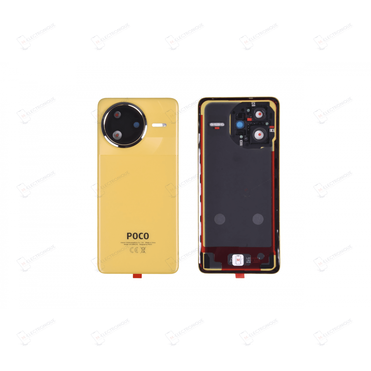 VITRE ARRIERE JAUNE XIAOMI POCO F7 ULTRA 5G