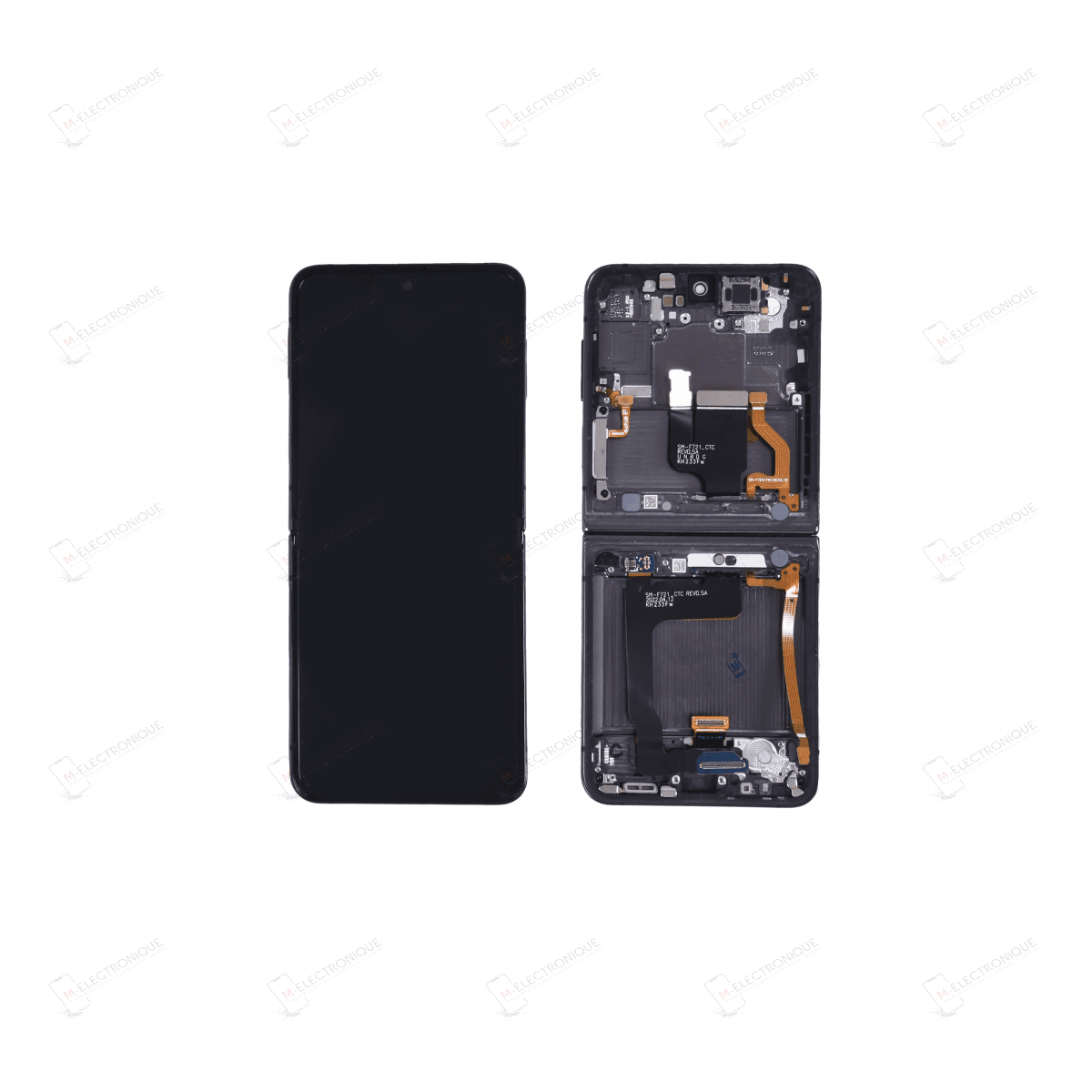 ECRAN PLIABLE NOIR REFURB SAMSUNG GALAXY Z FLIP 4