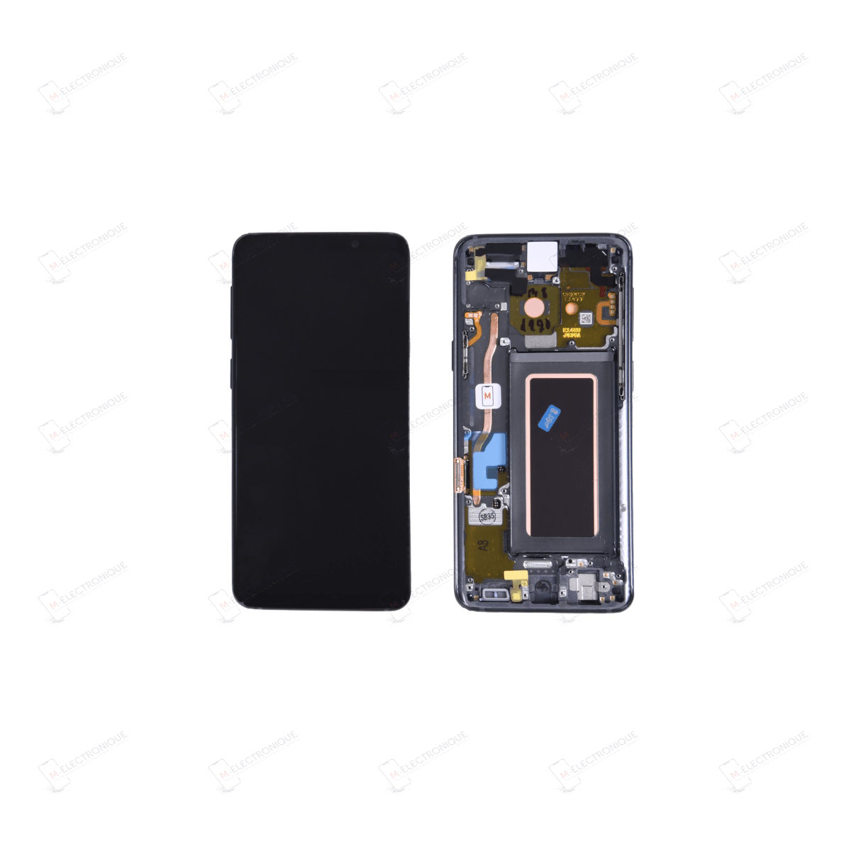 ECRAN GRIS TITANE SAMSUNG GALAXY S9
