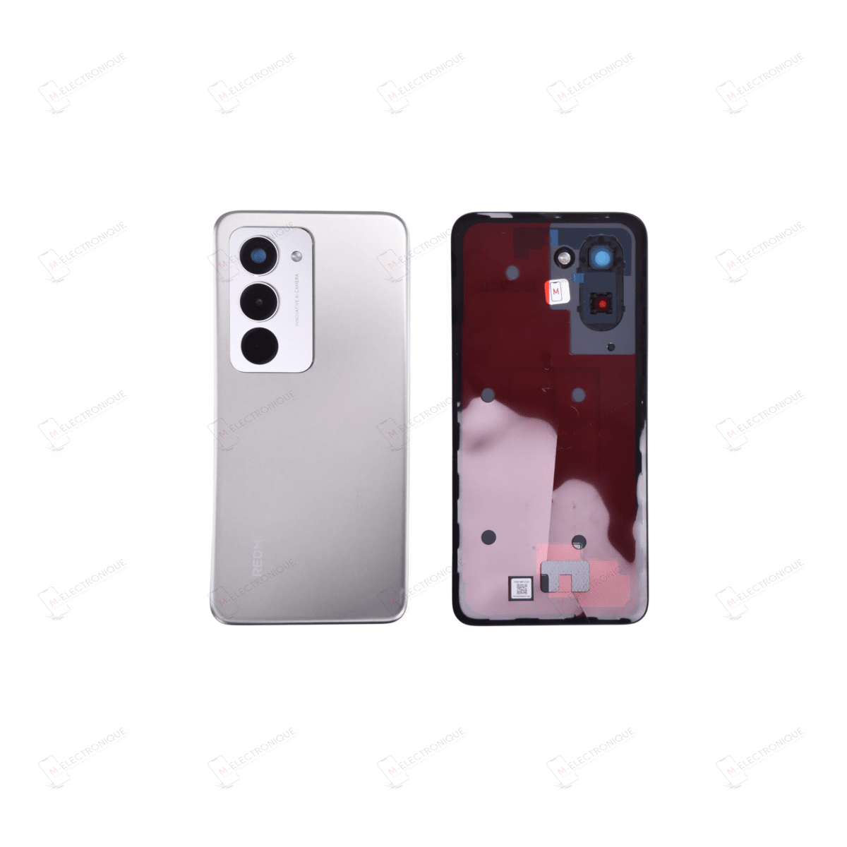 CACHE ARRIERE GRIS XIAOMI REDMI 15 4G