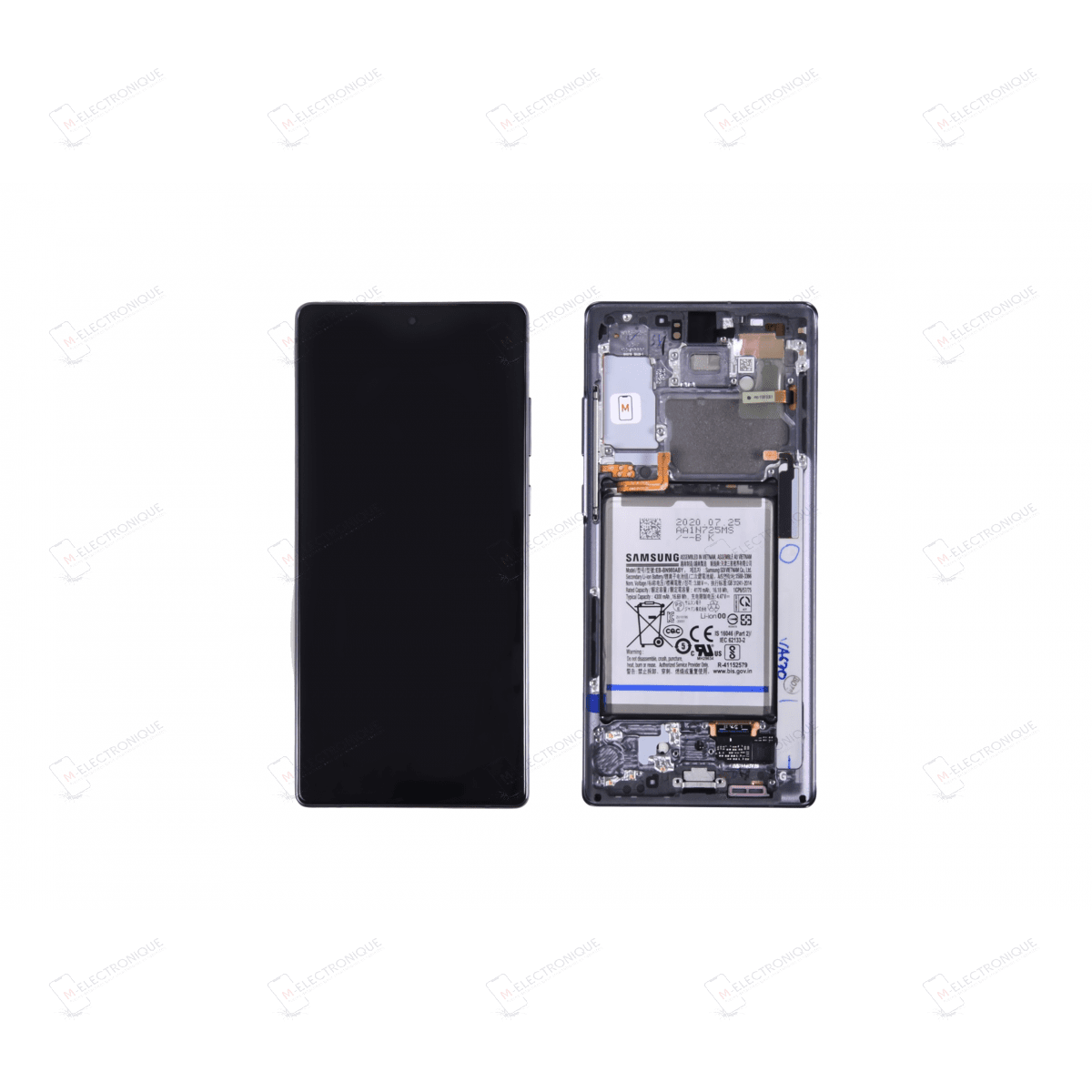 ECRAN GRAY + BATTERIE SAMSUNG GALAXY NOTE 20