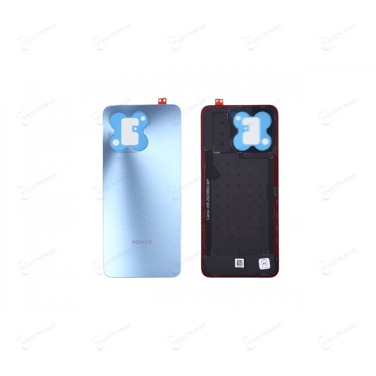 CACHE ARRIERE BLEU HONOR X8A