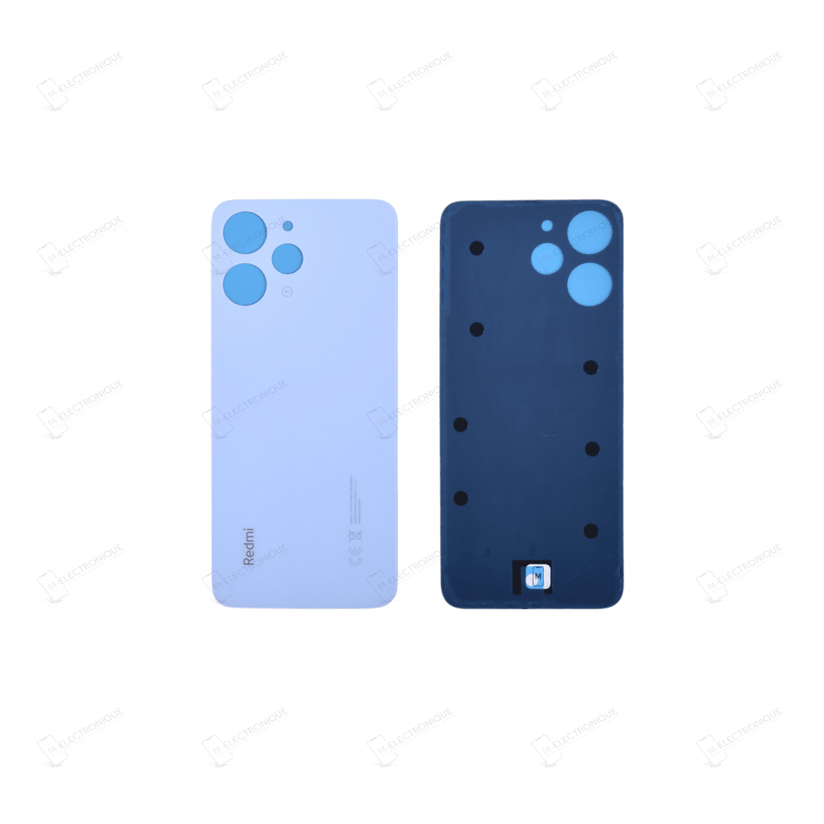 CACHE ARRIERE BLEU XIAOMI REDMI 12 4G